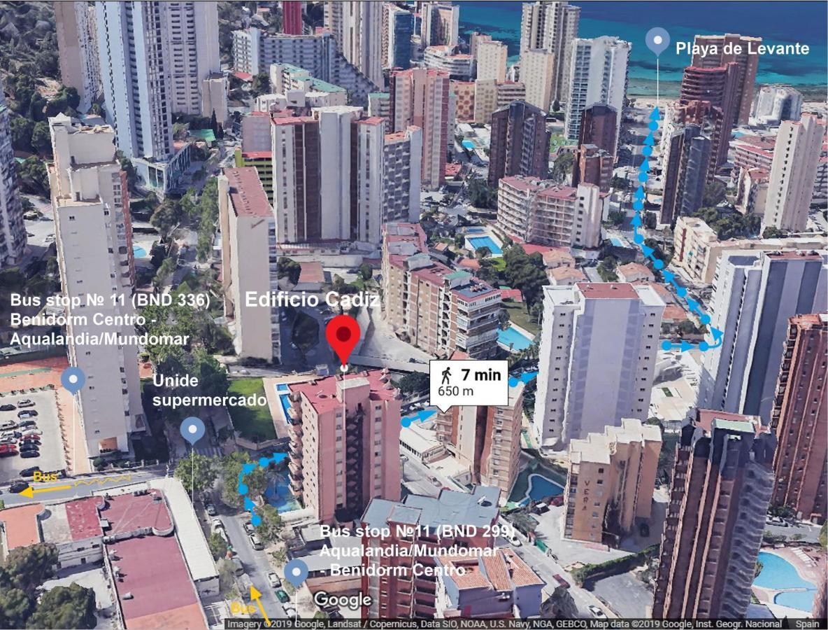 Edificio Cadiz Benidorm Appartement Buitenkant foto